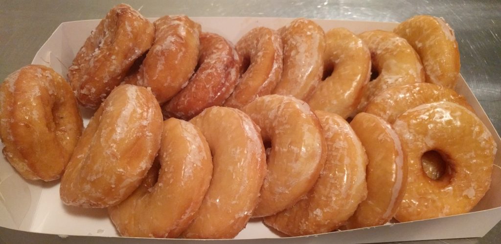 Stack of donuts
